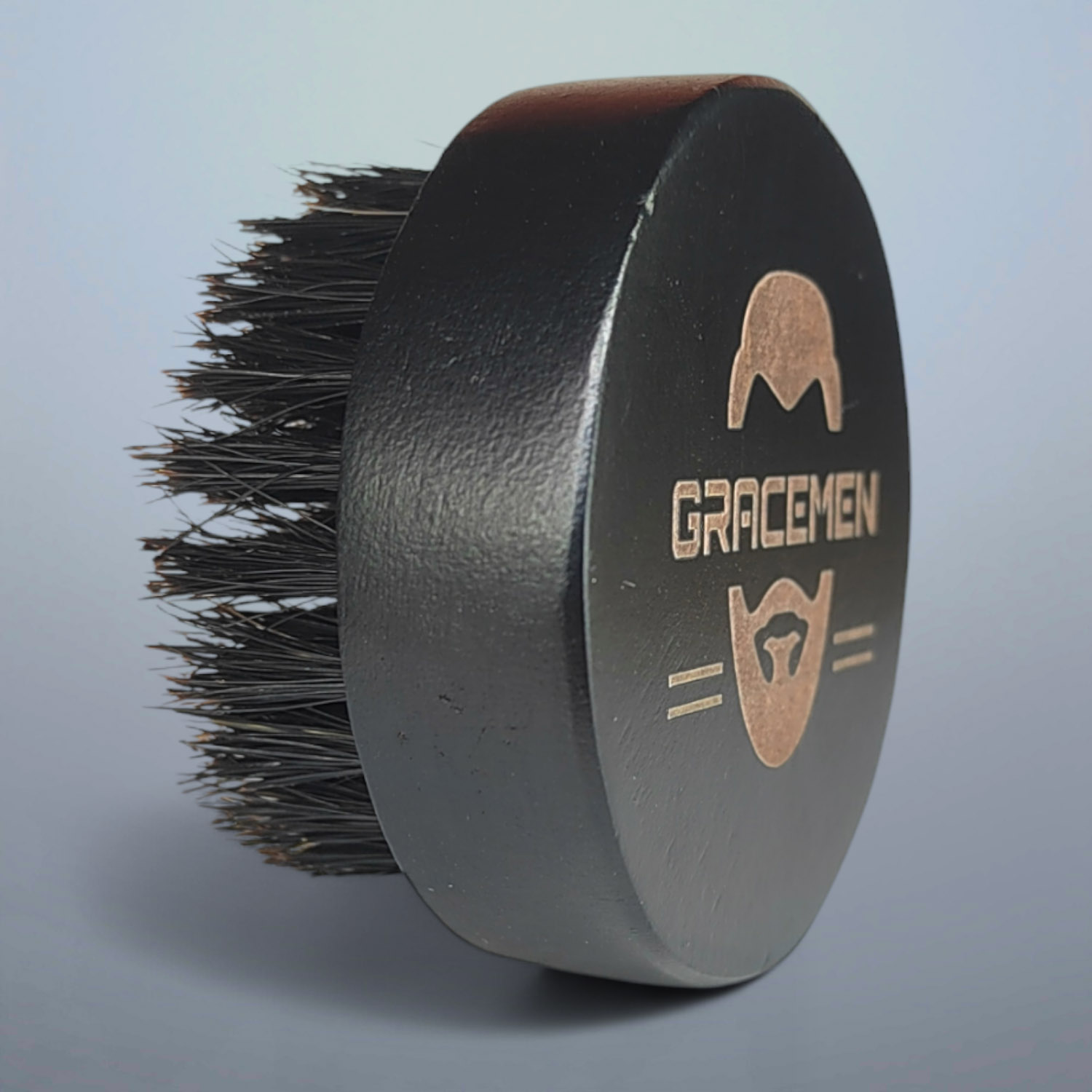 Men'S Grooming Brush - Round Beard Brush for Men –