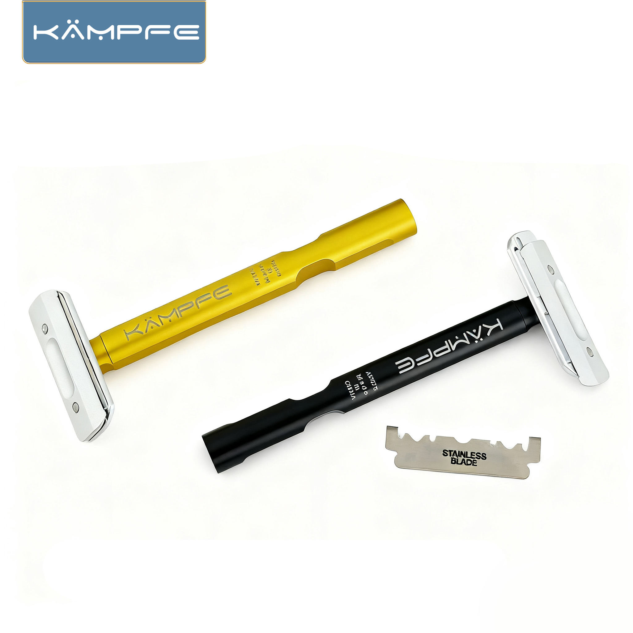 KAMPFE Aluminum CNC Carving Si - Men'S Grooming Blade recensie en prijs