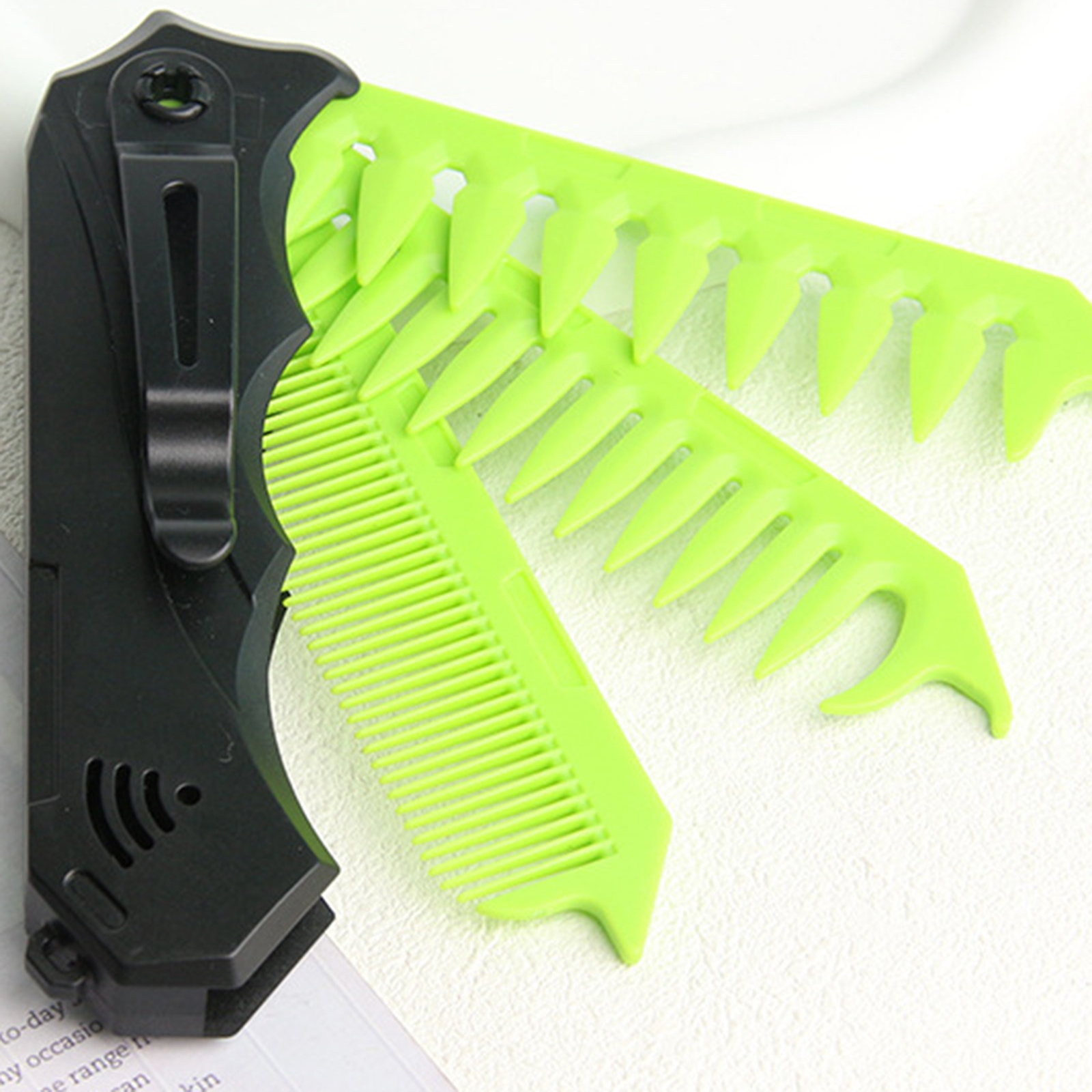 Dual Tooth Folding Comb for Me - Men'S Grooming Brush recensie en prijs