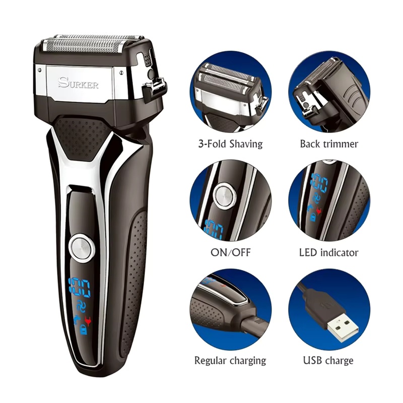 Surker Electric Shaver for Men - Men'S Grooming Blade recensie en prijs
