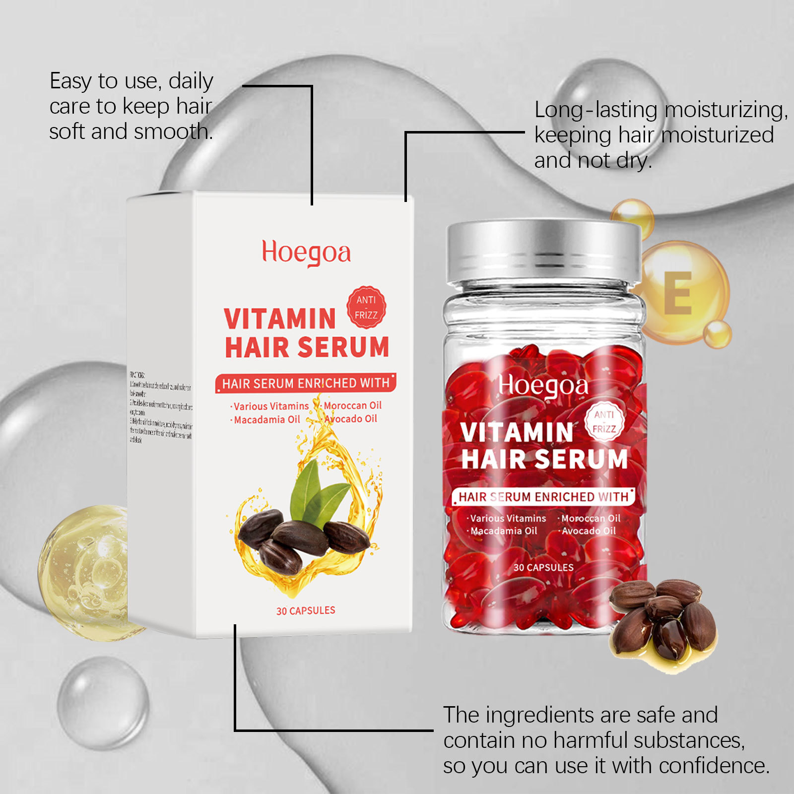 Vitamin Hair Care Serum Capsul - Ingrown Hair Serum recensie en prijs