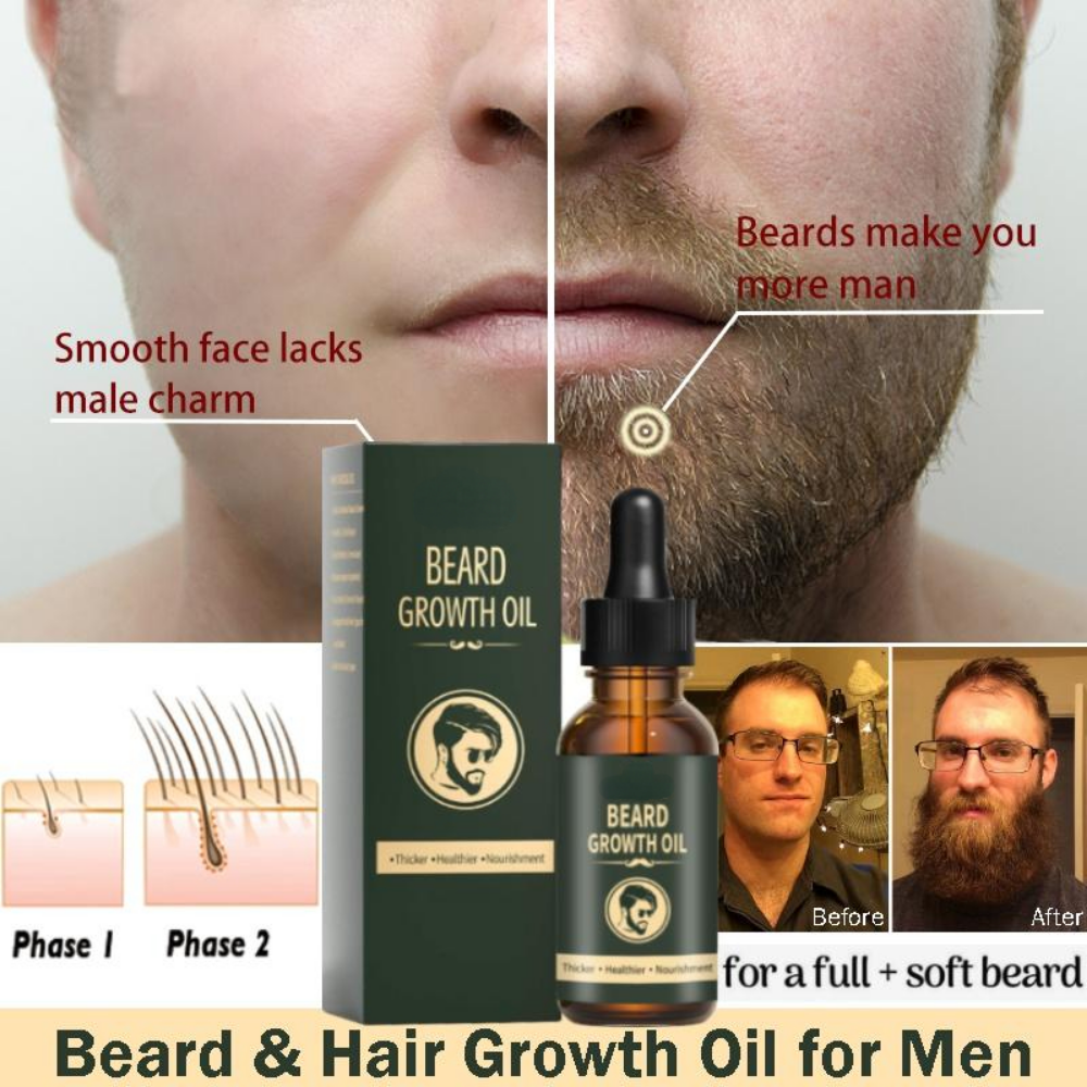 Fast Beard Growth Oil Beard Oi - Ingrown Hair Serum recensie en prijs