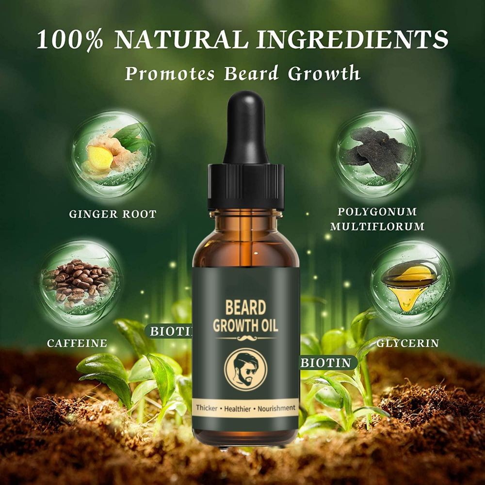Fast Beard Growth Oil Beard Oi - Ingrown Hair Serum recensie en prijs